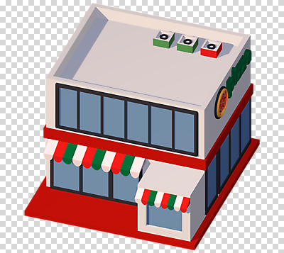 편집이미지 창문 피자 사람없음 건물 3D소스 3D 상점 식당 디지털합성 천막 PNG 피자집 편집소스 건축물 패스트푸드 서양음식 파일형식