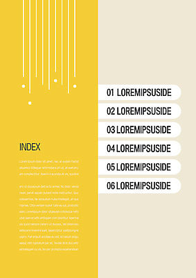 템플릿 내지 선 사람없음 노란색 점 프레젠테이션 문서템플릿 서식 레이아웃 문서 제안서 목차 이미지템플릿 AI파일 컬러 파일형식 벡터