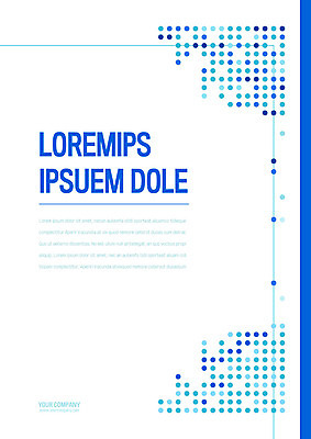 템플릿 표지 선 사람없음 파란색 점 원형 프레젠테이션 문서템플릿 서식 레이아웃 문서 제안서 이미지템플릿 AI파일 도형 컬러 파일형식 벡터