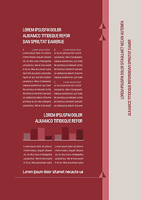 템플릿 내지 선 그래프 사람없음 빨간색 삼각형 프레젠테이션 문서템플릿 서식 레이아웃 문서 제안서 이미지템플릿 AI파일 도형 컬러 파일형식 벡터