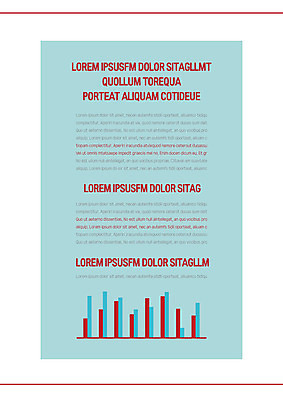 템플릿 내지 선 하늘색 그래프 사람없음 빨간색 프레젠테이션 문서템플릿 서식 레이아웃 문서 제안서 이미지템플릿 AI파일 컬러 파란색 파일형식 벡터