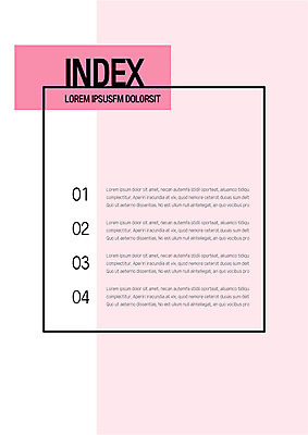 도형 템플릿 내지 분홍색 사람없음 사각형 프레젠테이션 문서템플릿 서식 레이아웃 문서 제안서 목차 이미지템플릿 AI파일 컬러 파일형식 벡터