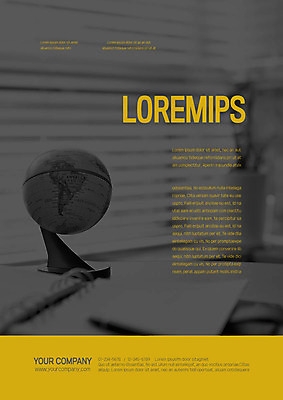 도형 템플릿 표지 사람없음 아웃포커스 노란색 지구본 사각형 공책 프레젠테이션 문서템플릿 서식 레이아웃 문서 제안서 이미지템플릿 AI파일 컬러 문구용품 촬영기법 파일형식 벡터