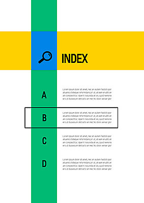 도형 템플릿 내지 돋보기 사람없음 초록색 파란색 노란색 사각형 프레젠테이션 문서템플릿 서식 레이아웃 문서 제안서 목차 이미지템플릿 AI파일 컬러 파일형식 벡터