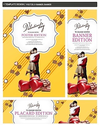 전신 PSD 템플릿 커플 배너템플릿 여자 남자 가로배너 ZIP 포스터 세로배너 안기 발렌타인데이 사랑 사람 20대 성인 두명 세트 한국인 현수막 하트 쵸콜릿 모양 배너 감정 관계 모션 데이이벤트 동양인 청년 가로 세로 파일형식