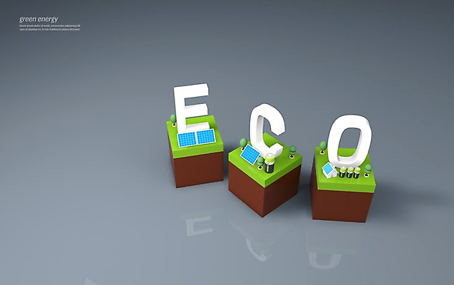 PSD 편집이미지 사람없음 3D소스 3D 그린에너지 풍력에너지 건전지 디지털합성 에코 친환경 태양에너지 집열판 편집3D 환경 에너지 파일형식
