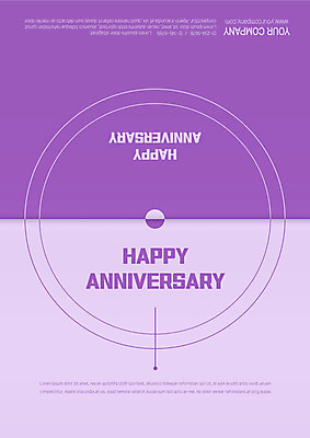 도형 템플릿 기념일 카드템플릿 사람없음 보라색 원형 이미지템플릿 AI파일 카드프레임 컬러 카드_감사 프레임 이벤트 파일형식 벡터