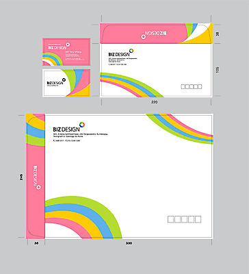 템플릿 곡선 명함 명함템플릿 서류봉투 편지봉투 사람없음 세트 컬러풀 패키지 봉투템플릿 우편봉투 비즈디자인 봉투디자인 이미지템플릿 AI파일 선 컬러 봉투 편지 우편물 파일형식 벡터