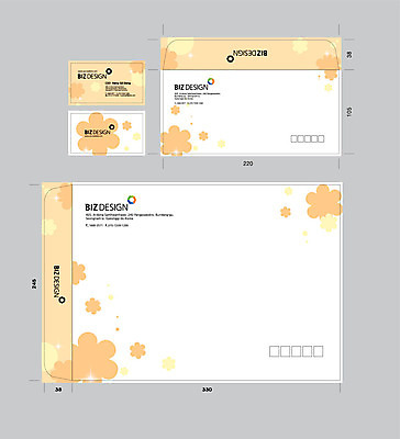 템플릿 꽃무늬 명함 명함템플릿 서류봉투 편지봉투 사람없음 세트 패키지 봉투템플릿 우편봉투 비즈디자인 봉투디자인 이미지템플릿 AI파일 꽃 무늬 봉투 편지 우편물 파일형식 벡터