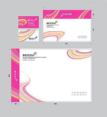 템플릿 선 분홍색 곡선 명함 명함템플릿 서류봉투 편지봉투 사람없음 세트 패키지 물결무늬 봉투템플릿 우편봉투 비즈디자인 봉투디자인 이미지템플릿 AI파일 물결 컬러 무늬 봉투 편지 우편물 파일형식 벡터