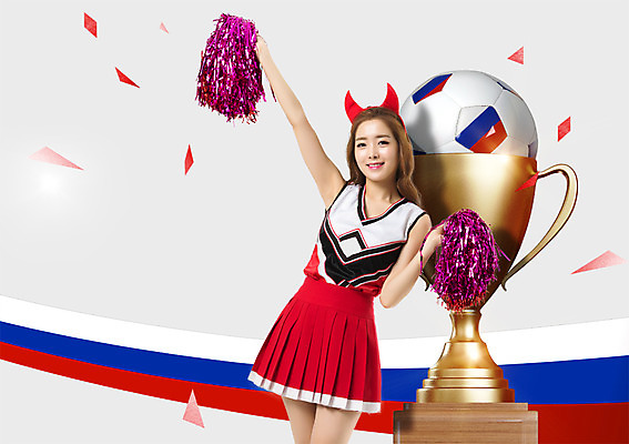 PSD 편집이미지 여자 축구공 한명 사람 상반신 20대 성인 한국인 응원용품 머리띠 트로피 붉은악마 러시아 응원복 응원단 2018년 월드싸커 이미지편집 1 옷 유럽 스포츠 장신구 공 축구용품 응원 동양인 청년 연도 상_우승 오브젝트 파일형식
