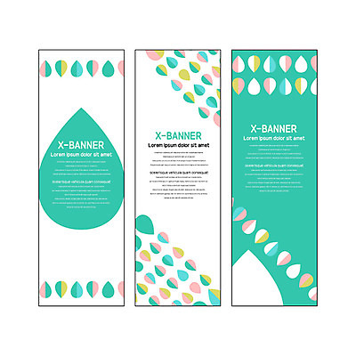 템플릿 배너 배너템플릿 세로배너 패턴 사각프레임 사람없음 물방울무늬 현수막 배너세트 엑스배너 AI파일 무늬 프레임 세로 세트 사각형 파일형식 벡터