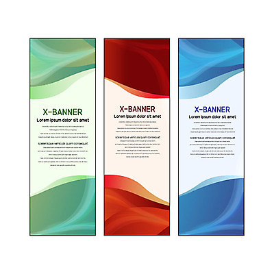 템플릿 배너 배너템플릿 세로배너 사각프레임 사람없음 빨간색 초록색 파란색 현수막 물결무늬 배너세트 엑스배너 AI파일 물결 컬러 무늬 프레임 세로 세트 사각형 파일형식 벡터