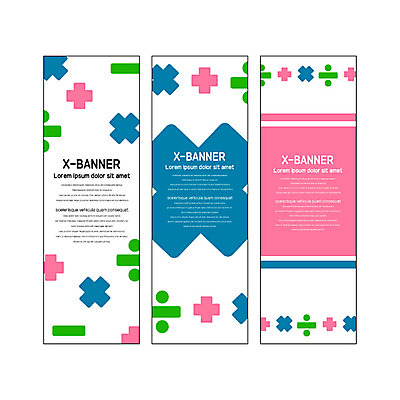 템플릿 배너 배너템플릿 세로배너 분홍색 사각프레임 사람없음 현수막 연산기호 배너세트 엑스배너 AI파일 기호 컬러 프레임 세로 세트 사각형 파일형식 벡터