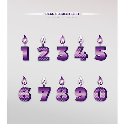 1 2 패턴 일러스트 촛불 3 사람없음 장식 세트 숫자 보라색 원형 9 4 8 6 5 7 엘리먼트 국내일러스트 AI파일 도형 문자 컬러 무늬 초 파일형식 벡터