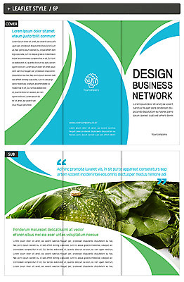 템플릿 표지디자인 표지 ZIP 내지 리플렛 채소 3단접지 호박 팜플렛 사람없음 청경채 쌈채소 인디자인 INDD 이미지템플릿 파일형식