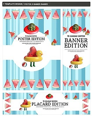 PSD 템플릿 배너템플릿 가로배너 ZIP 포스터 세로배너 수박 사람없음 세트 현수막 보드 튜브 수박씨 오리튜브 배너 스포츠 과일 씨앗 가로 세로 파일형식