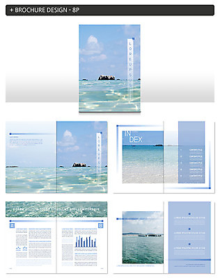 구름 템플릿 ZIP 물결 바다 섬 하늘 팜플렛 사람없음 빛 반사 고요 인디자인 INDD 이미지템플릿 자연요소 파일형식