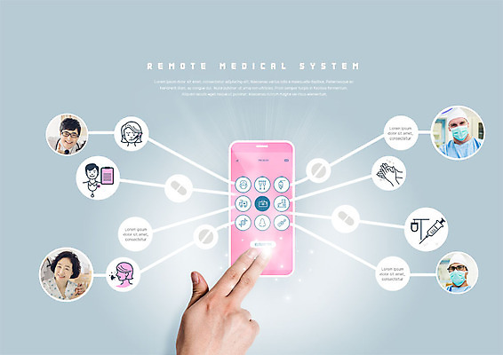 PSD 서양인 외국인 편집이미지 손 여자 남자 얼굴 병원 주사기 사람 여러명 성인 신체부위 30대 터치 한국인 환자 의사 60대 수술복 원격의료 비대면서비스 이미지편집 노년 다수 의학 의료기기 동양인 인종 장년 진료 의료진 가운 서비스 원격 파일형식 언택트