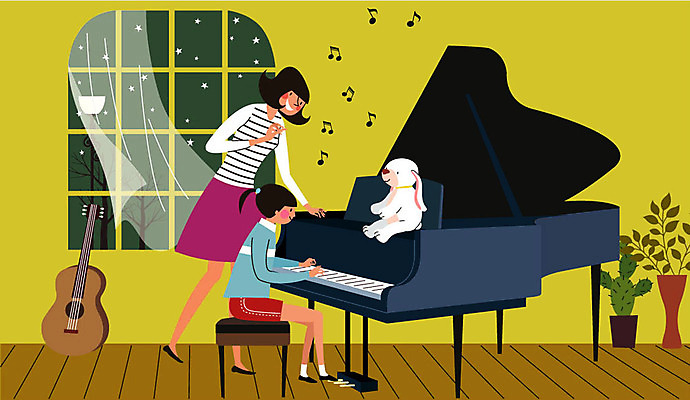 전신 여자 별 화분 어린이 악기 일러스트 미소 사람 성인 두명 청춘 기타 건반 피아노 토끼인형 아르바이트 레슨 피아노레슨 최저임금 비정규직 국내일러스트 AI파일 자연요소 음악 인형 컨셉 비즈니스 수업 현악기 표정 경제 토끼 건반악기 파일형식 벡터