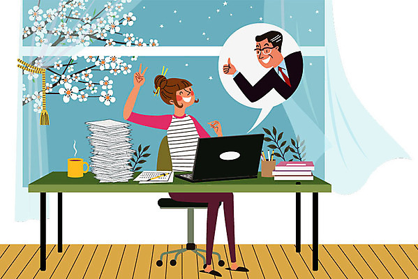 전신 여자 남자 일러스트 꽃나무 미소 사람 앉기 상반신 성인 두명 책 노트북 청춘 머그컵 최고 사장 창가 책상 문서 브이 아르바이트 최저임금 비정규직 국내일러스트 AI파일 나무 꽃 가구 컨셉 비즈니스 창문 모션 표정 손짓 컵 경제 전자제품 파일형식 벡터