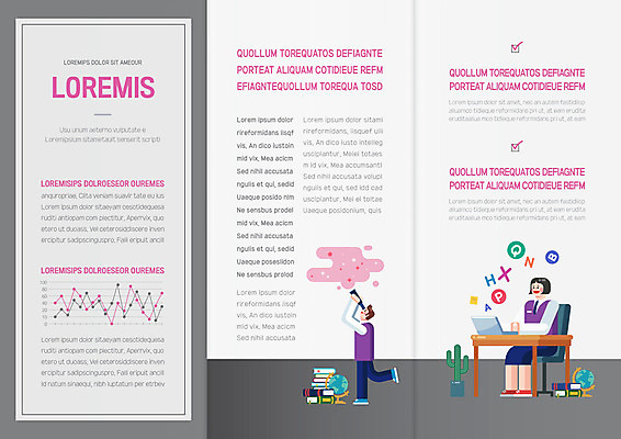 전신 템플릿 학생 북디자인 응시 출판디자인 여자 남자 교복 내지 화분 리플렛 북커버 3단접지 청소년 사람 앉기 팜플렛 두명 노트북 지구본 망원경 책상 책더미 이미지템플릿 AI파일 시선 옷 가구 모션 책 전자제품 무더기 파일형식 벡터