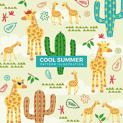 꽃 패턴 과일 여러마리 일러스트 선인장 사람없음 여름 선글라스 잠자리 기린 선인장꽃 선인장가시 캡모자 파파야 국내일러스트 AI파일 식물 모자_잡화 계절 안경 다수 곤충 무늬 포유류 열대과일 파일형식 벡터