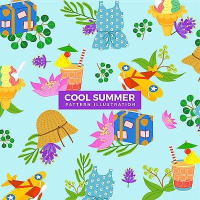꽃 음료 패턴 일러스트 나뭇잎 아이스크림 사람없음 여름 민소매 캐리어 얼음 시원함 파인애플 밀짚모자 경비행기 열대꽃 열대잎 국내일러스트 AI파일 자연요소 식물 모자_잡화 계절 상의 잎 무늬 과일 디저트 비행기 여행가방 열대과일 파일형식 벡터