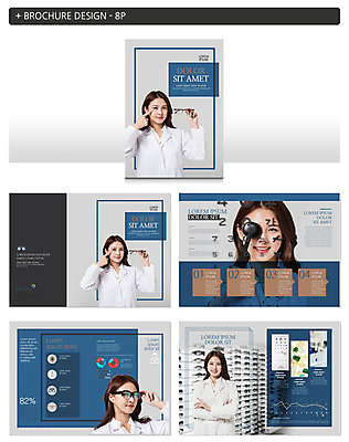 템플릿 여자 ZIP 안경 미소 사람 팜플렛 여러명 상반신 20대 성인 한국인 의사가운 시력검사 안경점 시력검사표 안경낌 인디자인 INDD 이미지템플릿 잡화 다수 표정 동양인 청년 상점 의사 가운 검사_조사 파일형식