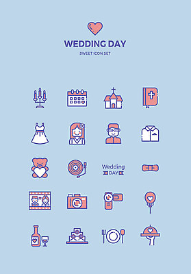 아이콘 부부 웨딩드레스 결혼 촛불 결혼식 나비넥타이 사람모양 상반신 세트 교회 카메라 와인 촬영 성경 곰인형 달력 종 하트 웨딩케이크 하트풍선 예복 뷔페 신랑신부 피로연 2D아이콘 AI파일 모양 커플 드레스 옷 신부_웨딩 인형 신랑 초 종교용품 종교건축 넥타이 주류 이벤트 건물 전자제품 케이크 풍선 파일형식 벡터