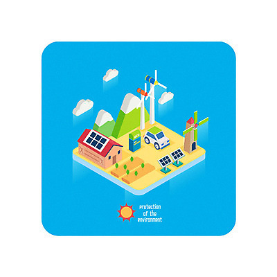 일러스트 자동차 산 주택 사람없음 새싹 자연보호 그린캠페인 풍차 그린에너지 풍력에너지 친환경 태양에너지 집열판 풍향계 아이소메트릭 충전기 국내일러스트 AI파일 식물 육상교통 캠페인 자연 건물 환경 기계 에너지 보호 충전 파일형식 벡터