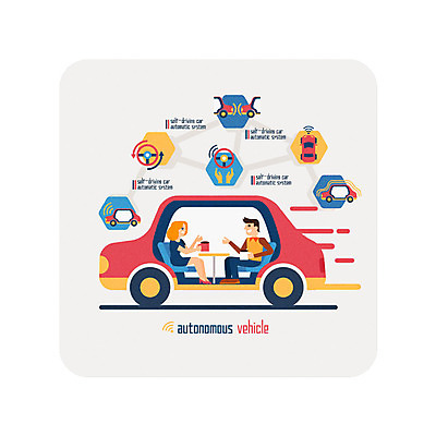 전신 여자 남자 일러스트 자동차 탁자 대화 사람 앉기 성인 두명 컵 운전 마시기 편안함 핸들 충돌 자동차내부 4차산업 자율주행 모빌리티 국내일러스트 AI파일 식기 산업 육상교통 교통수단 가구 모션 말하기 내부 감각 파일형식 벡터