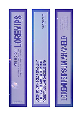 템플릿 배너템플릿 별 세로배너 사각프레임 사람없음 우주 행성 현수막 배너세트 AI파일 자연요소 배너 프레임 세로 세트 사각형 파일형식 벡터