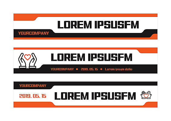 템플릿 배너템플릿 가로배너 사각프레임 사람없음 현수막 하트 손모양 배너세트 AI파일 모양 배너 프레임 가로 세트 사각형 파일형식 벡터 손_신체부위