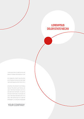 도형 템플릿 표지 선 사람없음 빨간색 원형 프레젠테이션 문서템플릿 서식 레이아웃 문서 제안서 이미지템플릿 AI파일 컬러 파일형식 벡터