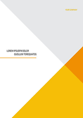 도형 템플릿 표지 사람없음 노란색 삼각형 프레젠테이션 문서템플릿 서식 레이아웃 문서 제안서 겹침 이미지템플릿 AI파일 컬러 파일형식 벡터