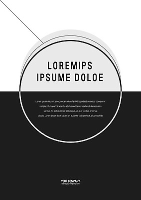 도형 템플릿 표지 사람없음 검은색 원형 프레젠테이션 문서템플릿 서식 레이아웃 문서 제안서 이미지템플릿 AI파일 컬러 파일형식 벡터
