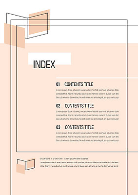 도형 템플릿 내지 분홍색 사람없음 사각형 프레젠테이션 문서템플릿 서식 레이아웃 문서 제안서 목차 이미지템플릿 AI파일 컬러 파일형식 벡터