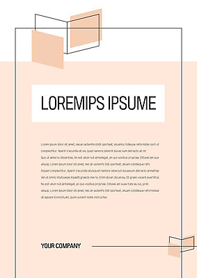 도형 템플릿 표지 분홍색 사람없음 사각형 프레젠테이션 문서템플릿 서식 레이아웃 문서 제안서 겹침 이미지템플릿 AI파일 컬러 파일형식 벡터