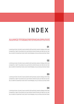 도형 템플릿 내지 사람없음 빨간색 사각형 프레젠테이션 문서템플릿 서식 레이아웃 문서 제안서 겹침 목차 이미지템플릿 AI파일 컬러 파일형식 벡터