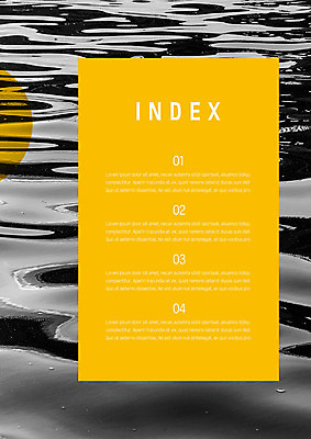 도형 템플릿 내지 흑백 사람없음 물 노란색 사각형 프레젠테이션 문서템플릿 서식 레이아웃 문서 제안서 목차 이미지템플릿 AI파일 자연요소 컬러 촬영기법 파일형식 벡터