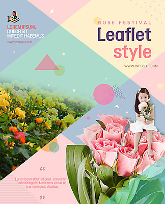 전신 PSD 템플릿 표지디자인 북디자인 출판디자인 여자 표지 꽃 어린이 분홍색 꽃다발 2단접지 북커버 한명 들기 사람 앉기 팜플렛 장미 노란색 한국인 장미축제 이미지템플릿 식물 1 리플렛 컬러 모션 동양인 꽃축제 파일형식