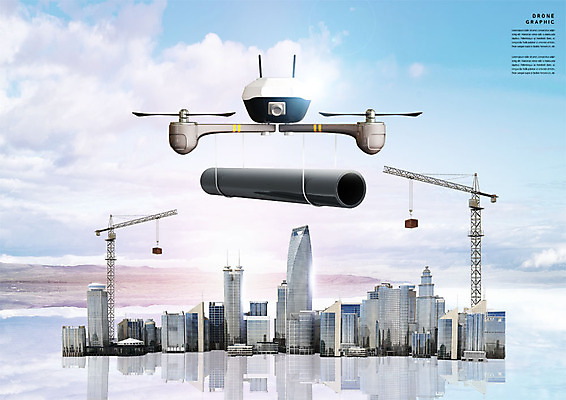 PSD 구름 편집이미지 건축 하늘 건설업 공사 빌딩 사람없음 건물 건설현장 도시 운반 기중기 드론 이미지편집 자연요소 건축물 산업 중장비 파일형식