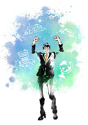 전신 PSD 남자 일러스트 캘리그라피 자동차 붓터치 주택 한명 성인 건물 지구본 비즈니스맨 신입사원 번짐 국내일러스트 1 건축물 육상교통 비즈니스 사람 직장인 파일형식 효과