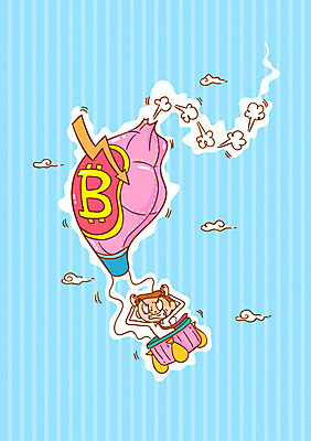 구름 남자 일러스트 그래프 한명 상반신 성인 열기구 떨어짐 하락세 가상화폐 국내일러스트 AI파일 자연요소 1 컨셉 돈 항공교통 사람 하락 파일형식 벡터