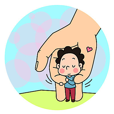 손 남자 일러스트 한손 사랑 성인 두명 신체부위 눈감음 하트 도움 구출 예방 위로 관심 자살방지 자살예방 국내일러스트 AI파일 모양 감정 컨셉 모션 사람 파일형식 벡터