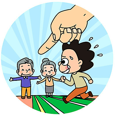 손 여자 남자 일러스트 한손 여러명 성인 신체부위 부모 달리기 가리킴 도움 구출 눈물 예방 자살방지 자살예방 국내일러스트 AI파일 감정 다수 컨셉 가족 모션 사람 손짓 파일형식 벡터