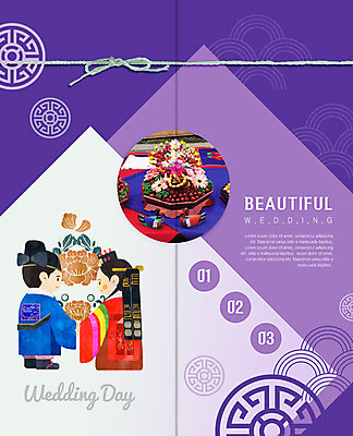 전신 PSD 템플릿 한국전통 표지디자인 북디자인 출판디자인 여자 남자 내지 리플렛 결혼 꽃무늬 2단접지 북커버 사람 팜플렛 성인 두명 마주보기 끈 묶기 전통혼례 혼례복 대추고임 신랑신부 원앙세트 이미지템플릿 전통 꽃 신부_웨딩 신랑 무늬 모션 한국 이벤트 세트 전통의상 전통의례 파일형식