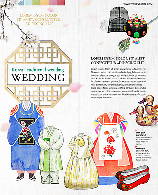 PSD 템플릿 한국전통 표지디자인 북디자인 출판디자인 내지 리플렛 결혼 2단접지 북커버 팜플렛 사람없음 전통문양 화관 한복 전통혼례 족두리 혼례복 꽃신 사모관대 원앙세트 활옷 이미지템플릿 전통 문양 꽃 신발 전통소품 한국 이벤트 세트 전통의상 전통의례 파일형식