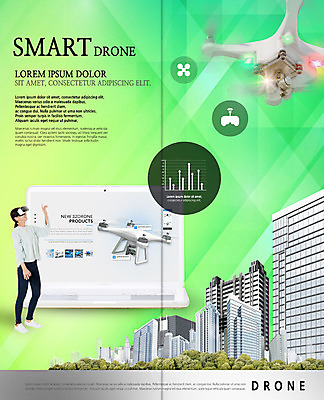 전신 PSD 템플릿 표지디자인 북디자인 출판디자인 여자 내지 리플렛 2단접지 북커버 그래프 설명 한명 서기 미소 사람 손짓 빌딩 팜플렛 성인 30대 노트북 스크린 한국인 비행 가리킴 도시 숲 스마트 드론 원격조종 가상현실 성인여자한명만 VR기기 이미지템플릿 1 컨셉 모션 표정 동양인 건물 장년 전자제품 기계 여자한명만 성인여자만 파일형식